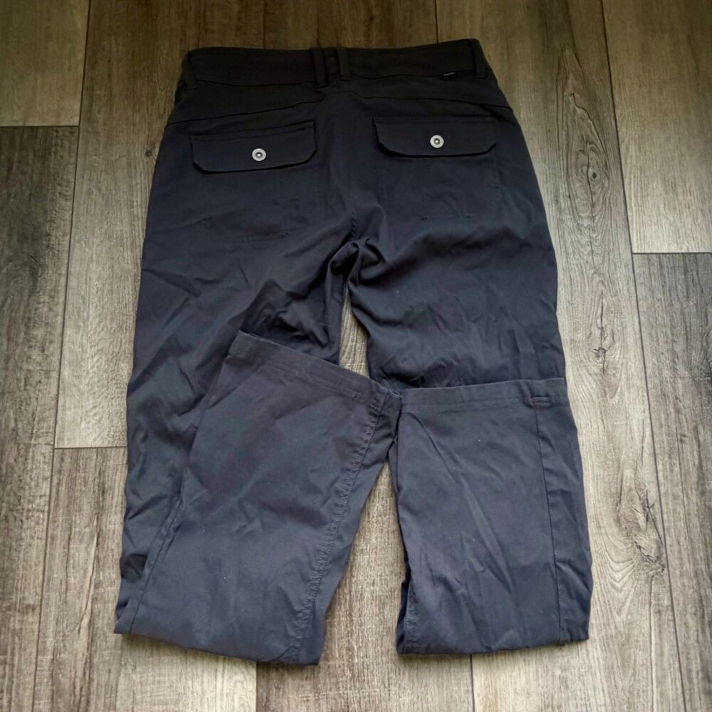 Prana Womens Hiking Outdoor Pants Gray 6 Reg Articulated Knees - Picture 2 of 7